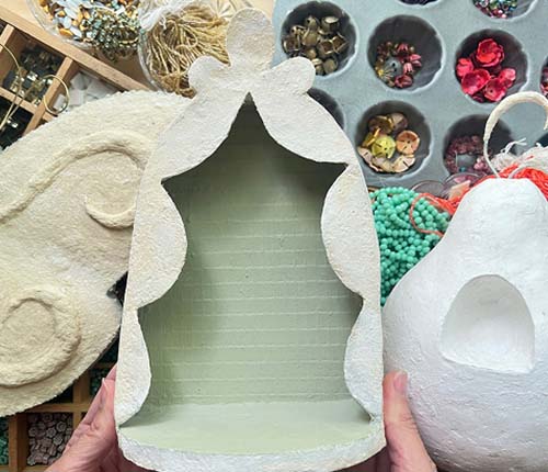 sharra frank base and sculpture making for mosaics