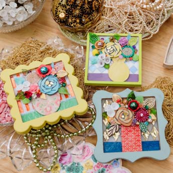 library courses 0012 mosaic florals