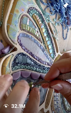 sharra frank mosaic classes kits frames