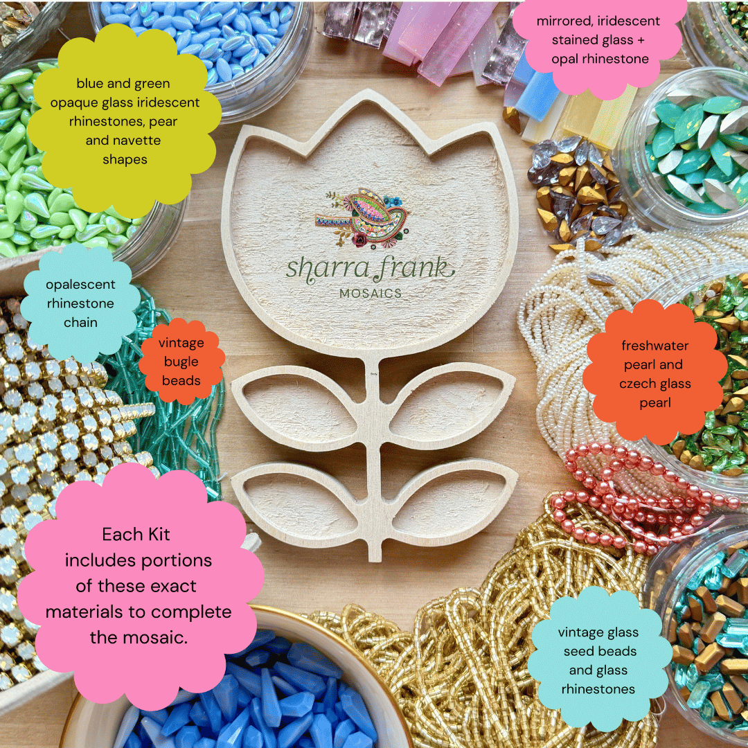 tulip mosaic kit sharrafrank