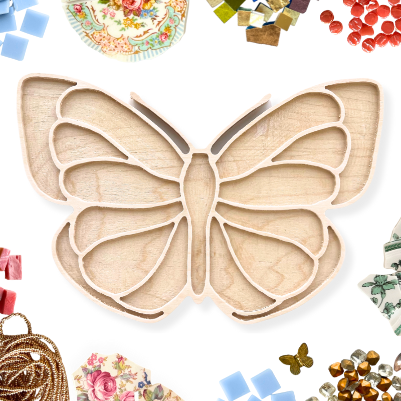 butterfly mosaic frame sharra frank 613351ae 7f26 443e 9e07 34f6f2932167